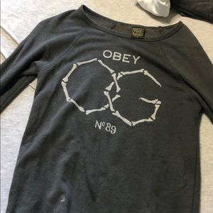 Buckle Obey sweat shirt